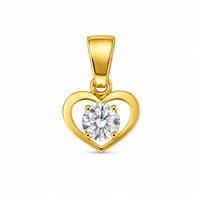Charm Idee Preziose dal 1987 Woman in Yellow Gold Zircone IP.CHK18G/229